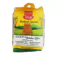 Ryż Madurai Special Seeraga Samba Rice Telugu Foods 9,08kg
