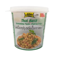 Pasta przyprawowa z tajską bazylią Thai Basil Seasoning Paste (Pad Ka Prao) Lobo 400g