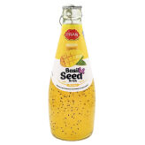 Napój owocowy smak mango z nasionami bazylii Pran 290ml