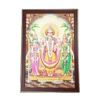 Imagen de Vishnu con Lakshmi y Rama 35cmx50cm