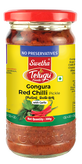 Marynowana gongura i chilli w oleju z czosnkiem Telugu Foods 300g