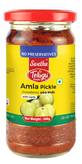Marynowany agrest indyjski w oleju z czosnkiem Telugu Foods 300g