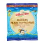 Papady Madras Plain Pappadams Udhaiyam 225g