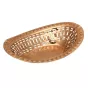 Koszyk na chleb z miedzi ażurowy Openwork Copper Bread Basket 30cm - 3