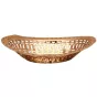 Koszyk na chleb z miedzi ażurowy Openwork Copper Bread Basket 30cm - 4
