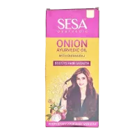Aceite para el cabello de cebolla para el crecimiento con Bhringraj Sesa 100ml
