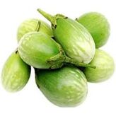 Świeży bakłażan zielony Green Brinjal Thai Eggplant Mexico 250g