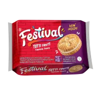 Ciastka o smaku owoców tropikalnych Tutti Frutti Festival Noel 403g