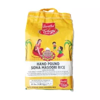 Ryż Hand Pound Sona Masoori Rice Swetha Telugu Foods 9.08kg