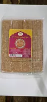 Indyjska przekąska z orzeszkami ziemnymi Crushed Gruondnut Chikki Lakshmi India Gate 250g