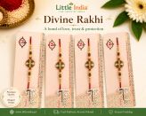 Bransoletka Rakhi wzór 2 Raksha Bandhan 1szt.
