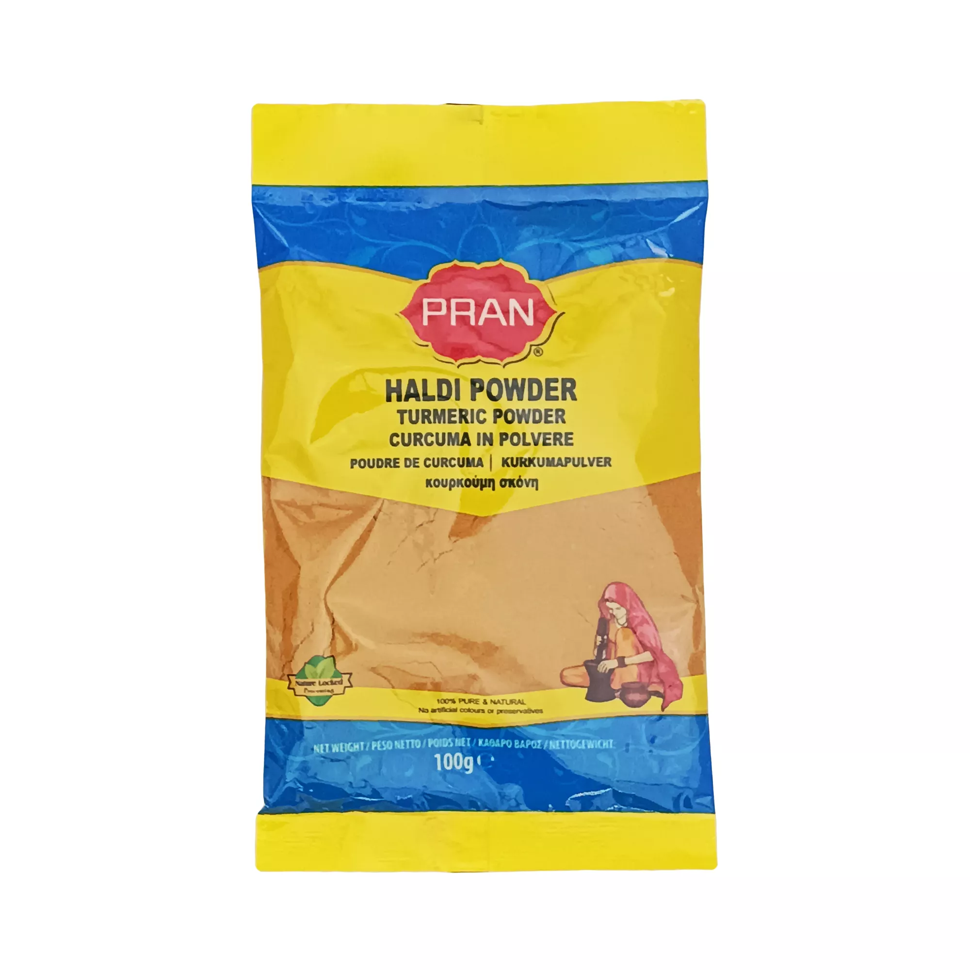 Ground Turmeric Powder Haldi Pran 100g