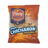 Chrupiące skórki wieprzowe Crispy Chicharon Original Pinoy Kitchen 50g