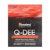 Q-DEE Dietary Supplement For Heartburn Himalaya 160 Tablets