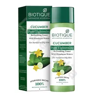 Pore Tightening Refreshing Toner With Cucumber Biotique 120ml