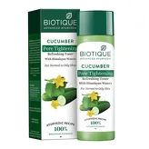 Pore Tightening Refreshing Toner With Cucumber Biotique 120ml
