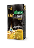 Farba do włosów naturalna czerń Oil Fusion Dabur Vatika 108ml