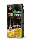 Hair Color Kit Natural Black Oil Fusion Dabur Vatika 108ml