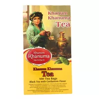 Herbata czarna Cardamom Flavor Khanum Khanuma 200g