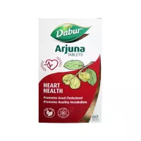 Preparat ziołowy Arjuna Heart Health Dabur 60 tabletek