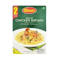Especias de pollo biryani malayo Shan 120g