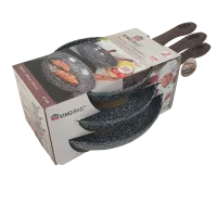 Set of 3 Pans KingHoff