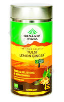 Tulsi Lemon Ginger 100g (loose leaf tea) Organic India