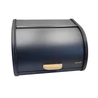 Chlebak czarny metalowy 30x27x18cm 1528 Besthoff