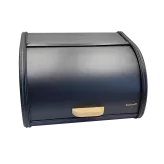 Chlebak czarny metalowy 30x27x18cm 1528 Besthoff