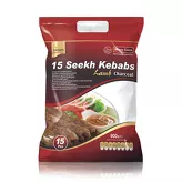 Seekh Kebab Lamb Crown Frozen Foods 15pcs.