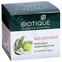 Rozświetlający krem do twarzy z Bio Kokosem 50g Biotique