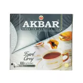 Herbata czarna Earl Grey Akbar 100 torebek