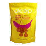 Okrągłe chipsy bananowe z przyprawami Round Banana Chips Masala Deep 797g