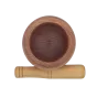 Drewniany moździerz z tłuczkiem Wooden Mortar & Pestle Golden Turtle - 3