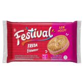 Ciastka z kremem truskawkowym Festival Fresa Noel 403g