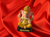 Ganesh Ji Idol 707g Height-17 cm, Width-10.5cm, Depth-8cm