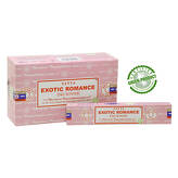 Naturalne kadzidełka Exotic Romance 15g Satya