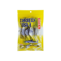 Suszone rybki karanks żółtopłetwy Dried Fish Yellow Stripe Trevally BDMP 100g