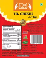 TIL CHIKKI 100G BY LTTLE INDIA