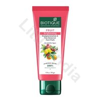 Rozjaśniające mleczko owocowe do twarzy Biotique 100g