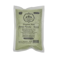 Proszek Zielony Organic Holi Colour Powder Green Lakshmi 100g