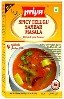 Mieszanka przypraw Spicy Telugu Sambar Priya 50g