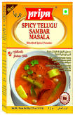 Mieszanka Przypraw Spicy Telugu Sambar Masala 50g Priya