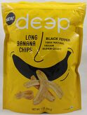 Długie chipsy bananowe z czarnym pieprzem Deep 200g