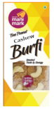 Burfi z orzechami ziemnymi i nerkowca Fine Peanut Cashew Burfi Mani Mark 95g