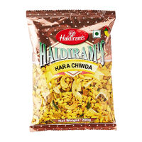 Indyjska przekąska Hara Chiwda Haldirams 200g