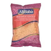 Soczewica czerwona łuskana połówki Red Split Lentils Alibaba 500g