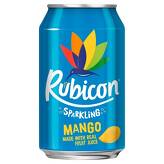 Napój gazowany o smaku mango 330ml Rubicon