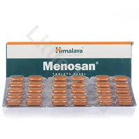 Menosan menopauza fitoestrogeny Himalaya 60 tabletek