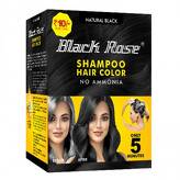  Hair Color Shampoo (black) 10mlx10szt Black Rose